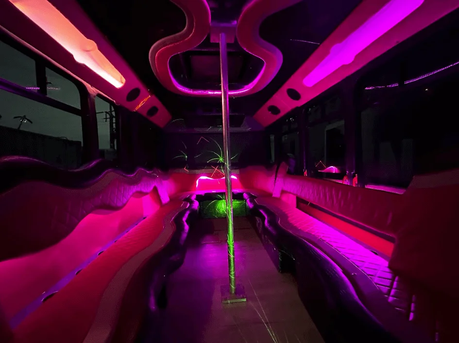 Starlight 16 passenger party bus Austin