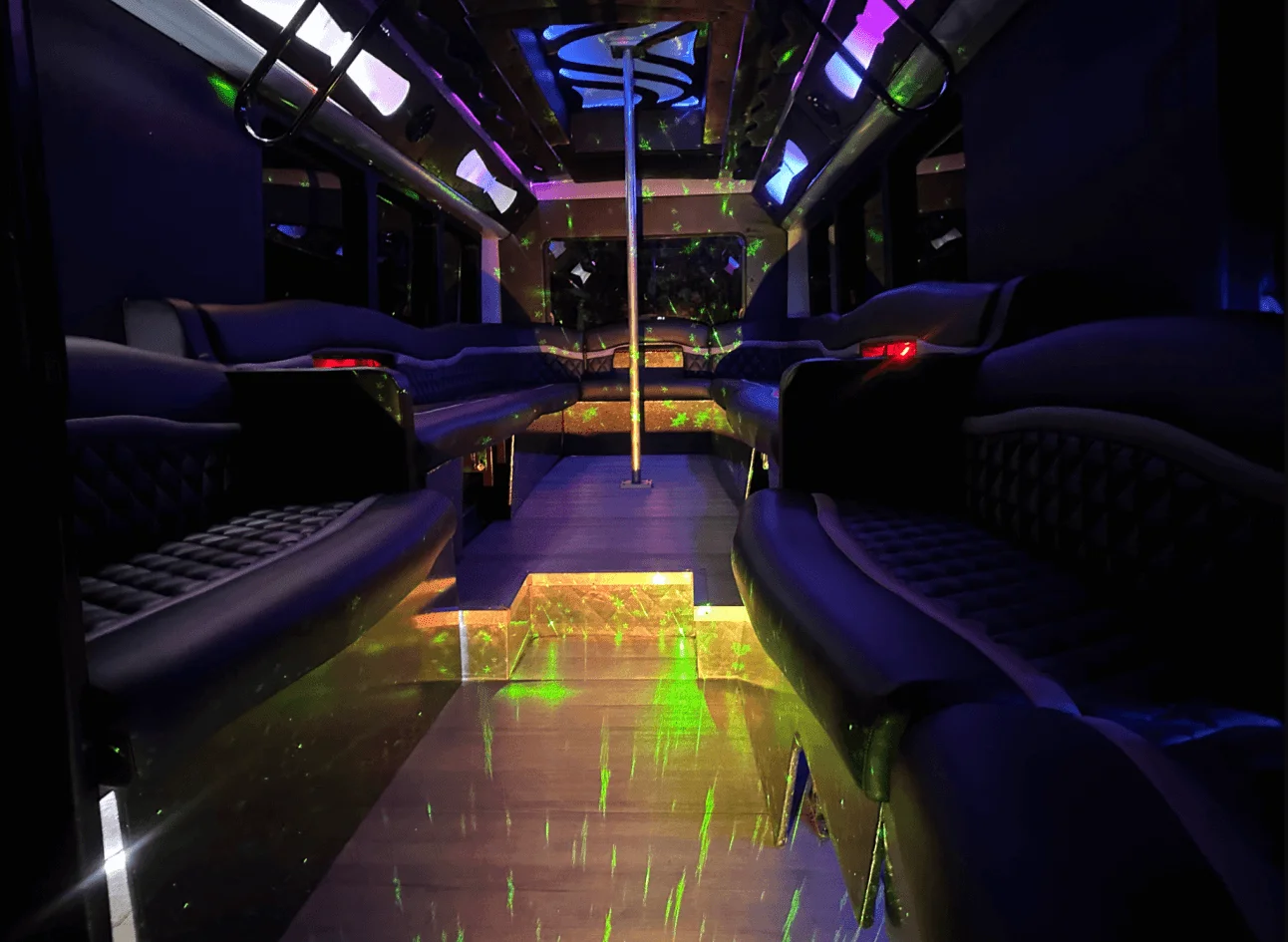 Titan 24 passenger party bus Austin